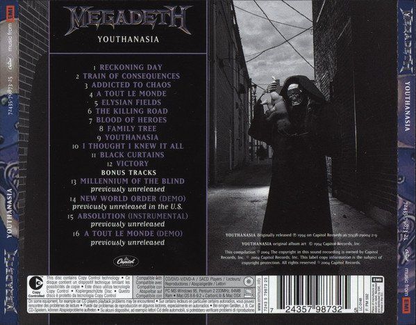 CDs: Megadeth – Youthanasia 2004 – Gebraucht aus Gingins von Demonseed 1