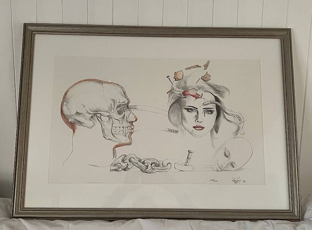 Grafica & Litografie: Lithographie von Rolf Knie – Usato da Langnau i. E. venduto da Weke2