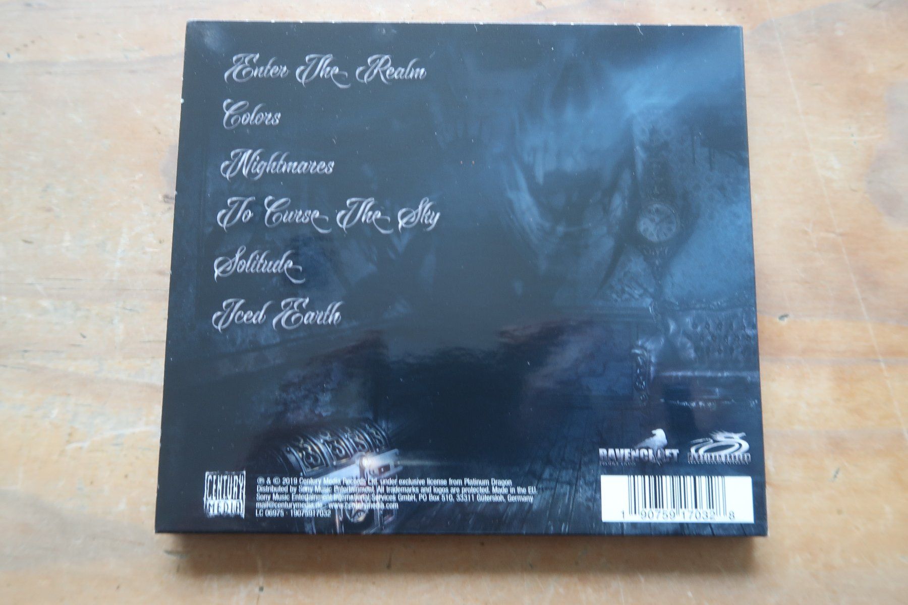 CD: ICED EARTH - ENTER THE REALM - DIGIPAK - CD – Usato da Basel venduto da Patiscat 1