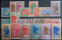 Madagaskar Franz. Kolonie ex. Kat. 180-202 */(*)/gest. 1930