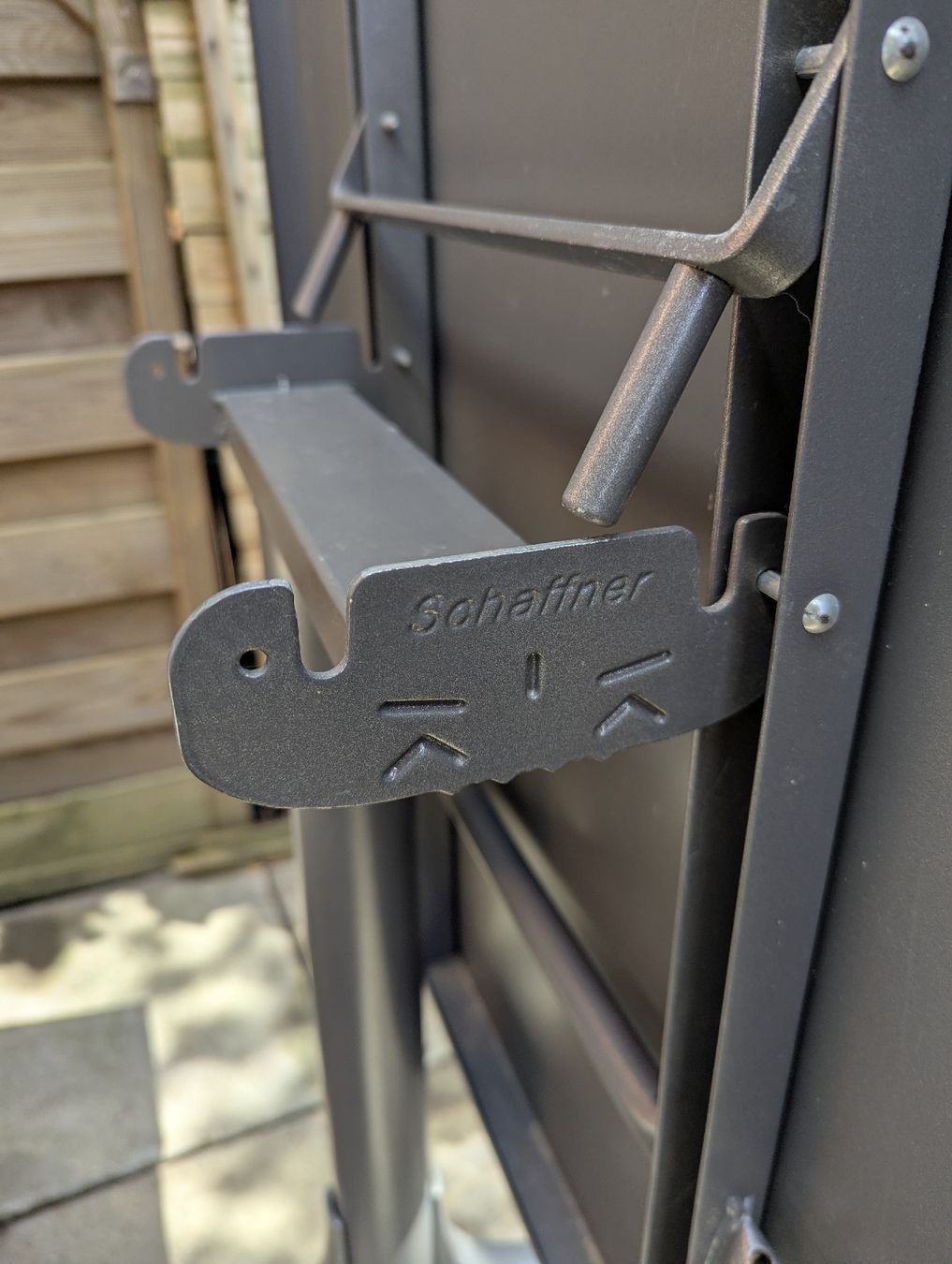 Tische: Original Schaffner Gartentisch anthrazit – Gebraucht aus Niederlenz von nikasch 3