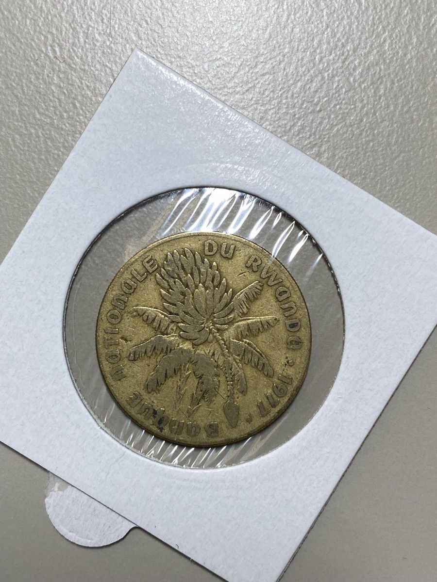Toutes les monnaies: Rwanda - 20 francs - 1977 – D'occasion à Payerne par Mike1682 1