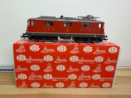 Spur H0 HAG Nr. 162  Re 4/4 II SBB rot AC Analog Geprüft