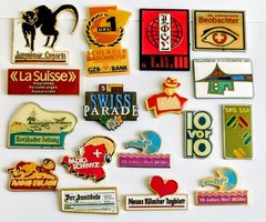 17 Pins diverse Medien
