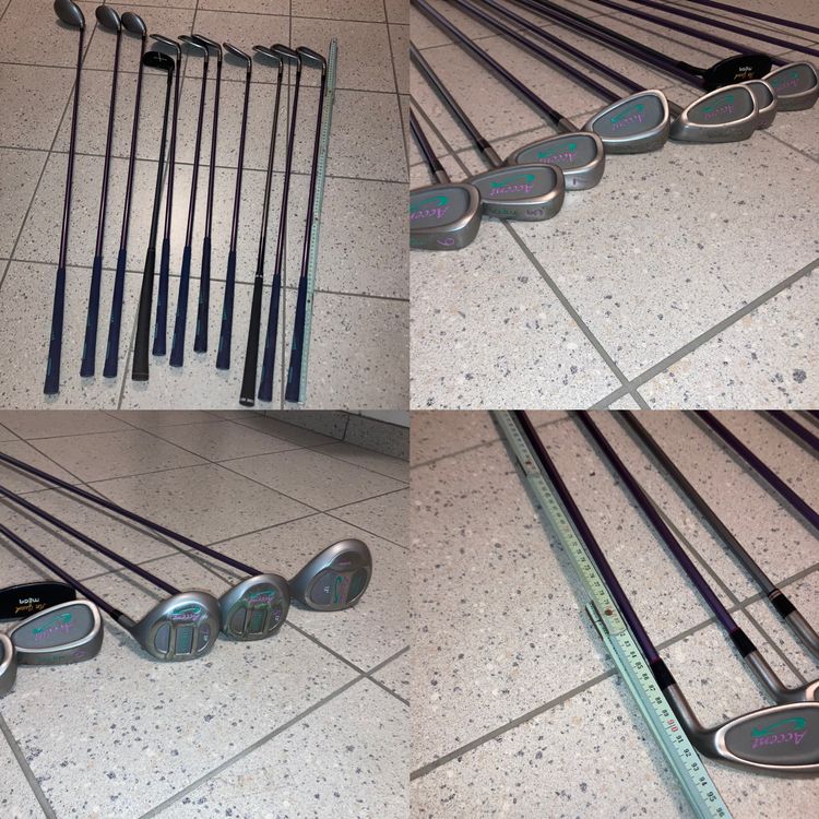 2 Golfsets mit allem drum und dran Wagen, Taschen, ab 1,- | Kaufen auf ...