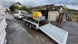 Dumper zu vermieten Nutzlast 1200 Kg
