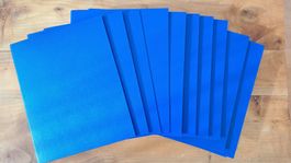 Ordner Set 10 Stück, 4cm, blau, für A4 Blätter, 2 ringig