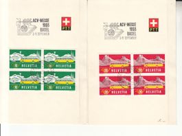 Sonderstempel A. 706 ACV-Messe Basel 1955