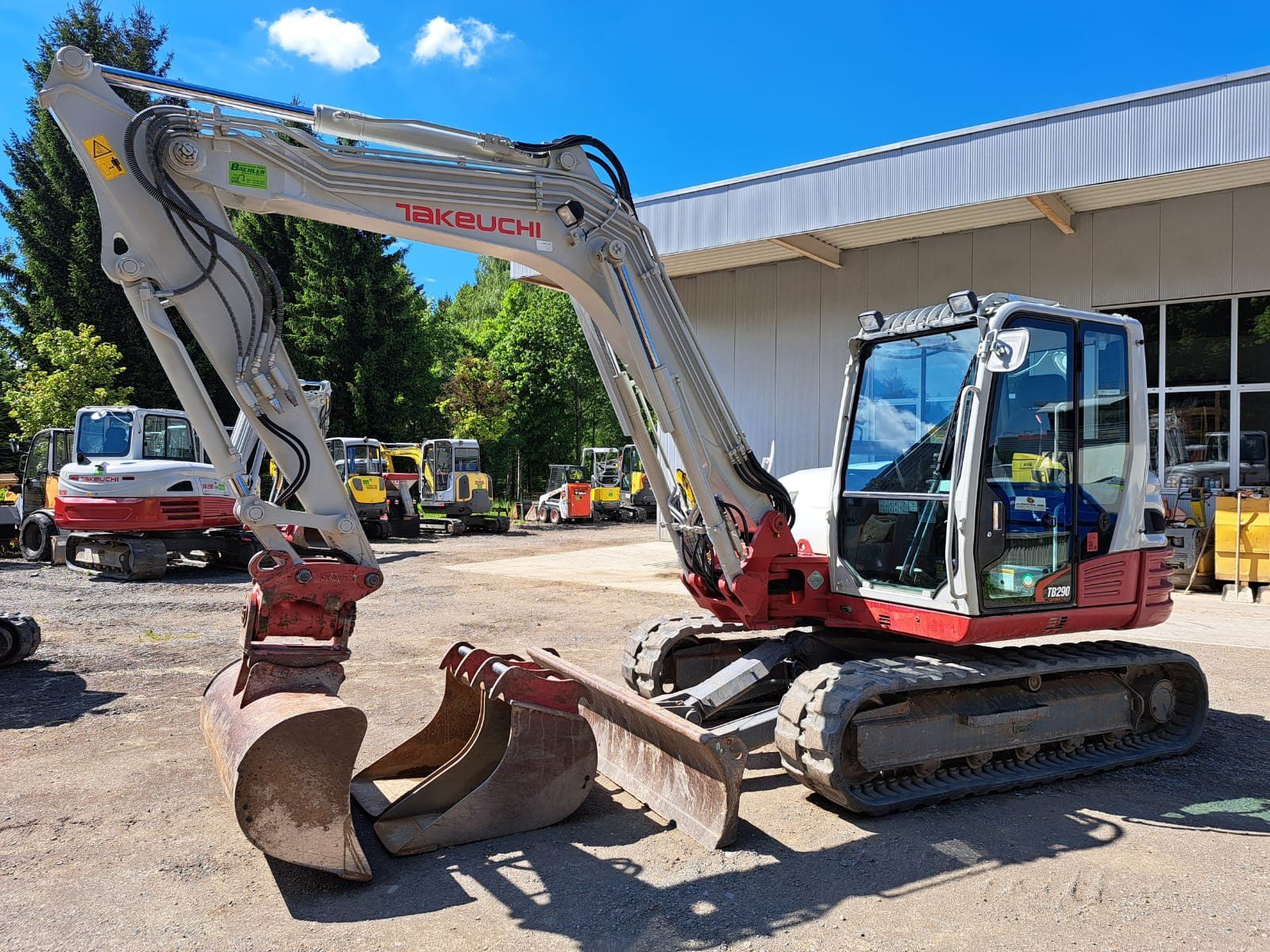 Takeuchi Escavatori: Raupenbagger Takeuchi TB290 – Usato da Rain venduto da Bob1000