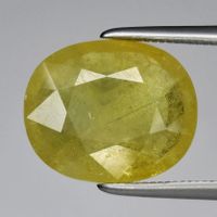 Vrai 4.55ct Natur Saphir Grün und Gelb Edelstein aus Afrika