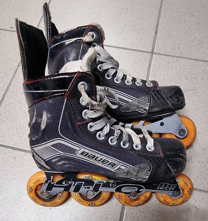 Pattini in linea & Pattini a rotelle: Pattini Bauer per inline – Usato da Camorino venduto da Fabiopu 1