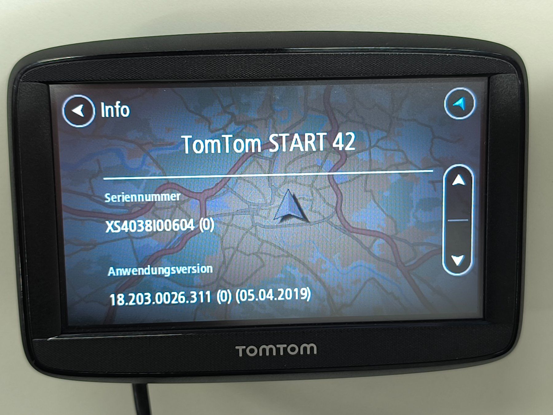 Tomtom Navigatori: TOMTOM Start 42 Navigationsgerät 4.3" GPS Europa – Usato da Rüti ZH venduto da Restwert_Rueti_ZH 4