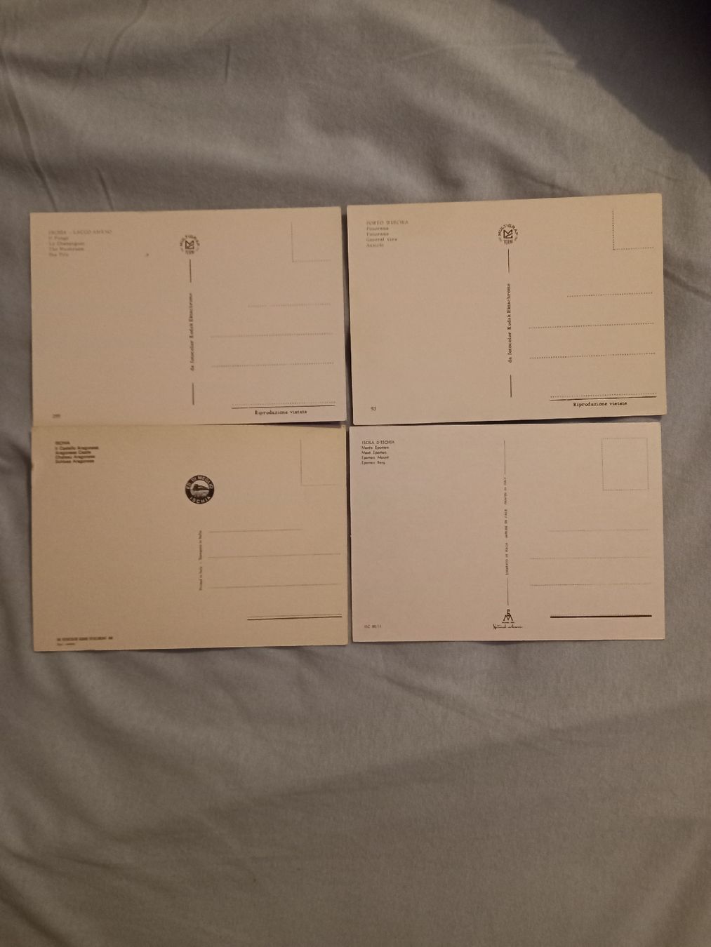 Cartoline postali: Alte Ansichtskarten, 4 Stk, Ischia – Nuovo (secondo la descrizione) da Aarburg venduto da chregi79 1