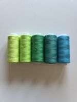 Polyester Nähgarn Nähfaden farbig 5 Stück