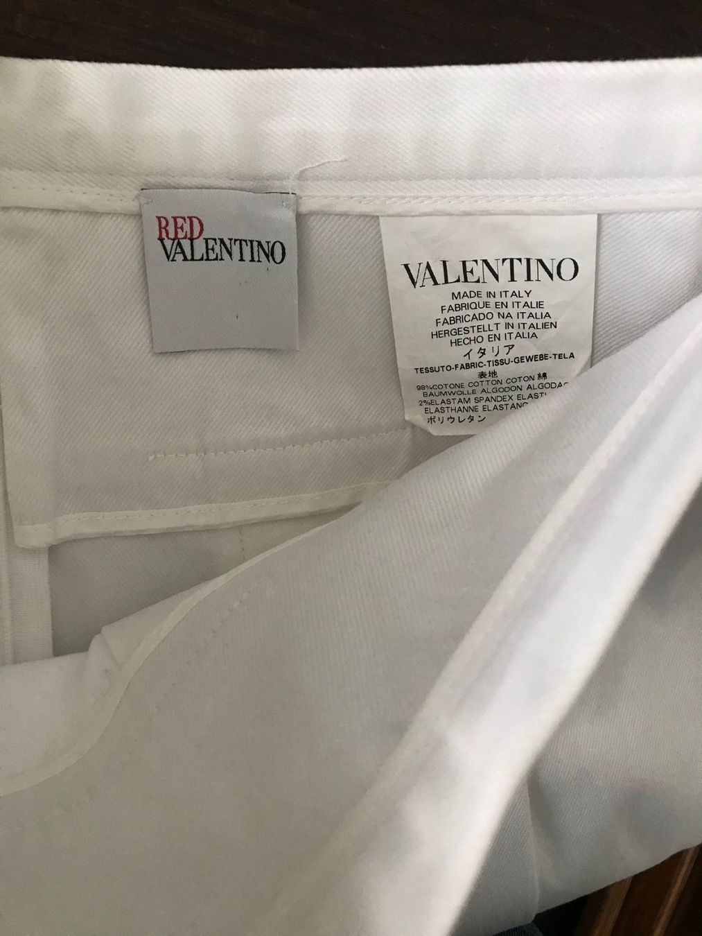 Röcke: Red Valentino Rock weiss, Gr. IT 40 US 2 – Gebraucht aus Kilchberg von boudoir076 3