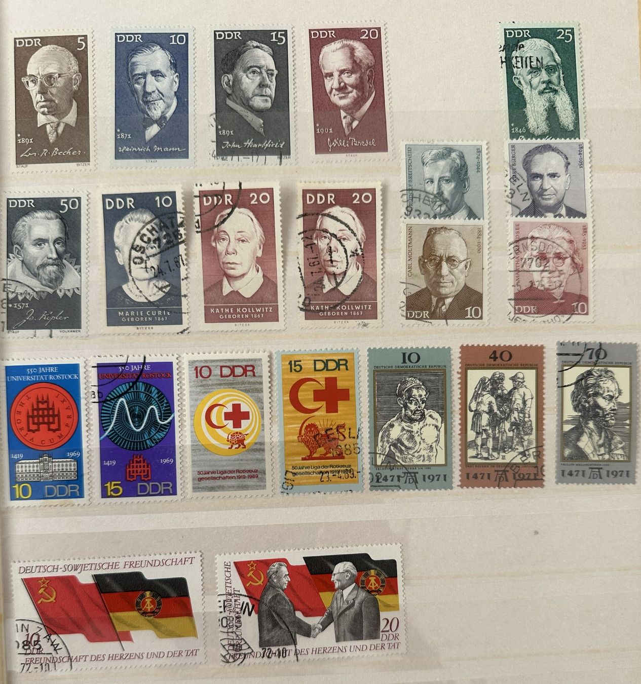 Tutti i francobolli: Briefmarken DDR – Nuovo (secondo la descrizione) da Solothurn venduto da Miracle11 2