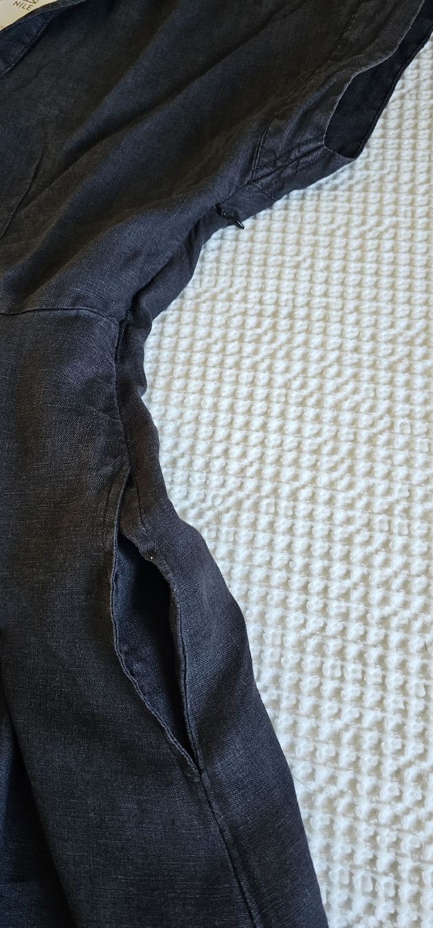 Nile Vestiti: Nile ~ Leinenkleid mit V-Ausschnitt – Usato da Kollbrunn venduto da Antikmann 4