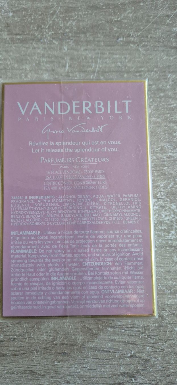 Parfum & Eau de Toilette: EDT Vanderbilt 30 ml – Gebraucht aus Ste-Croix von kar_9x7w 1