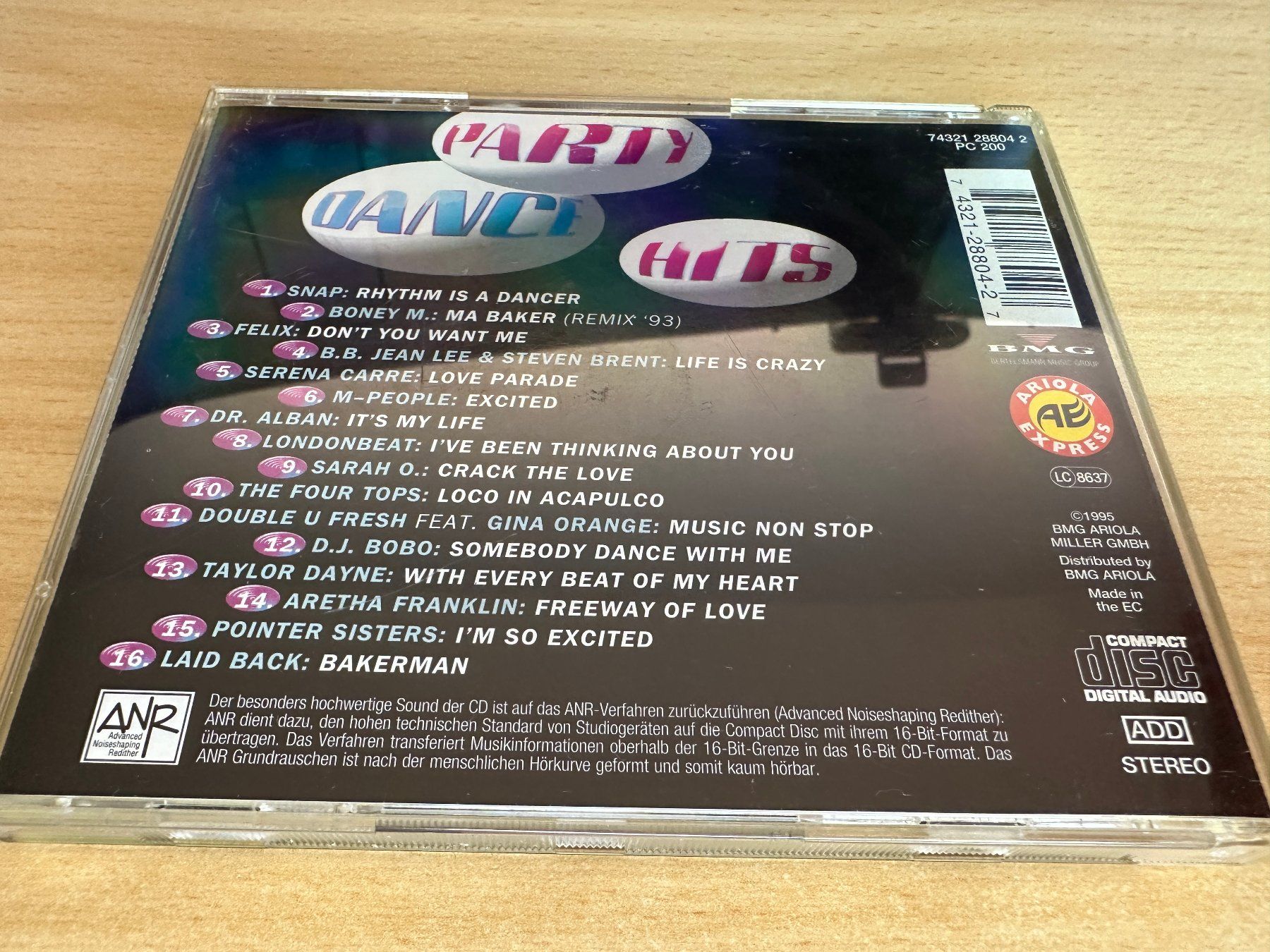 CD: Various - Party Dance Hits - SAT1 – Usato da Rikon im Tösstal venduto da Alpenmutz 1