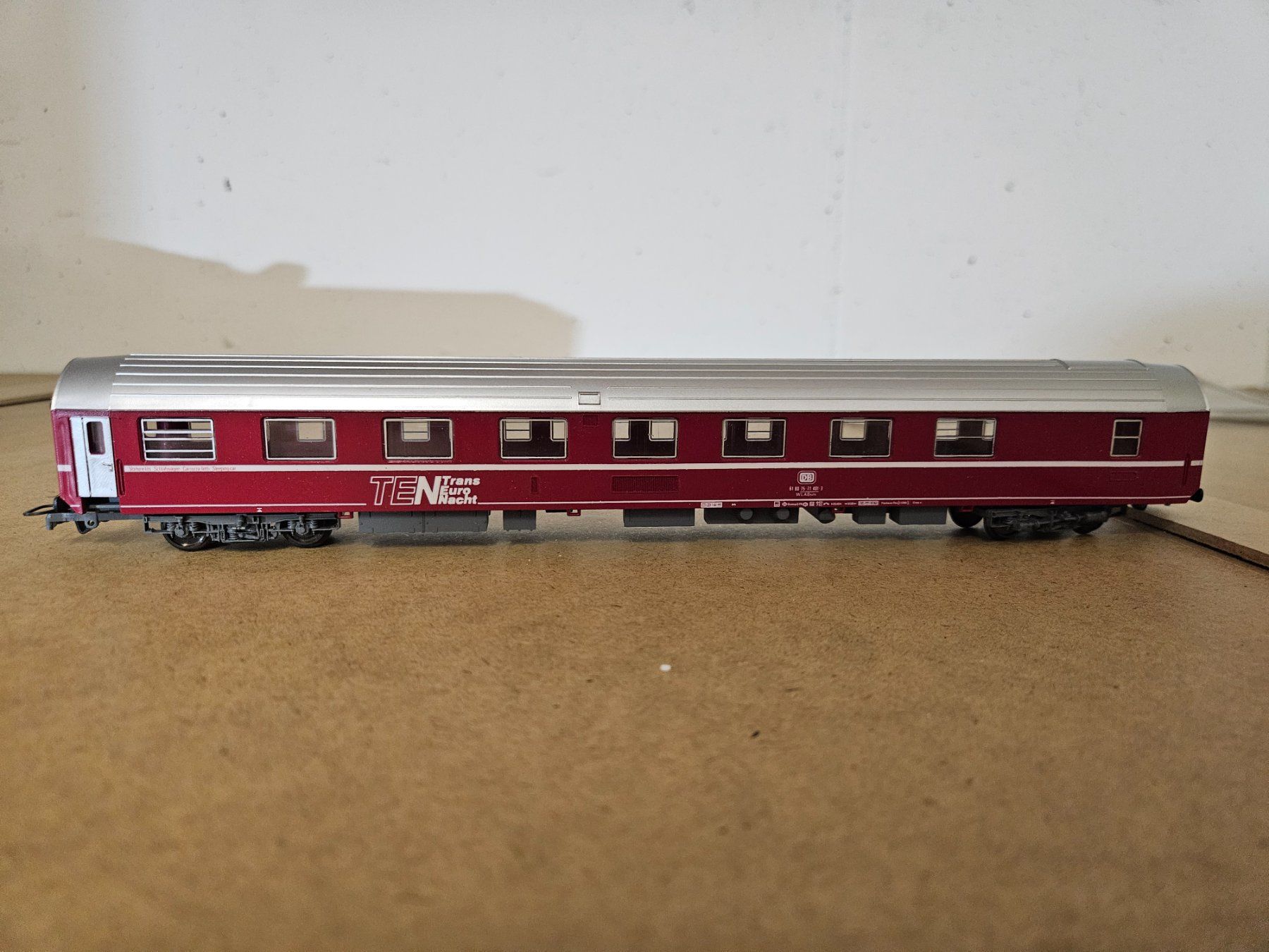 Modellini di ferrovie: Trans Europa Nacht Wagen DB, HO – Usato da Gockhausen venduto da medved007 1