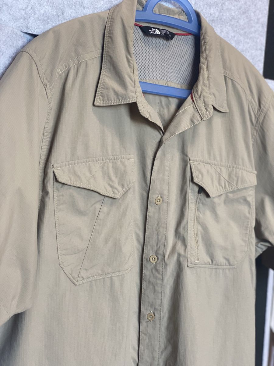 North Face Camicie: North Face Outdoor Herren Hemd kurzarm L – Usato da Dittingen venduto da ert_nyv5 6