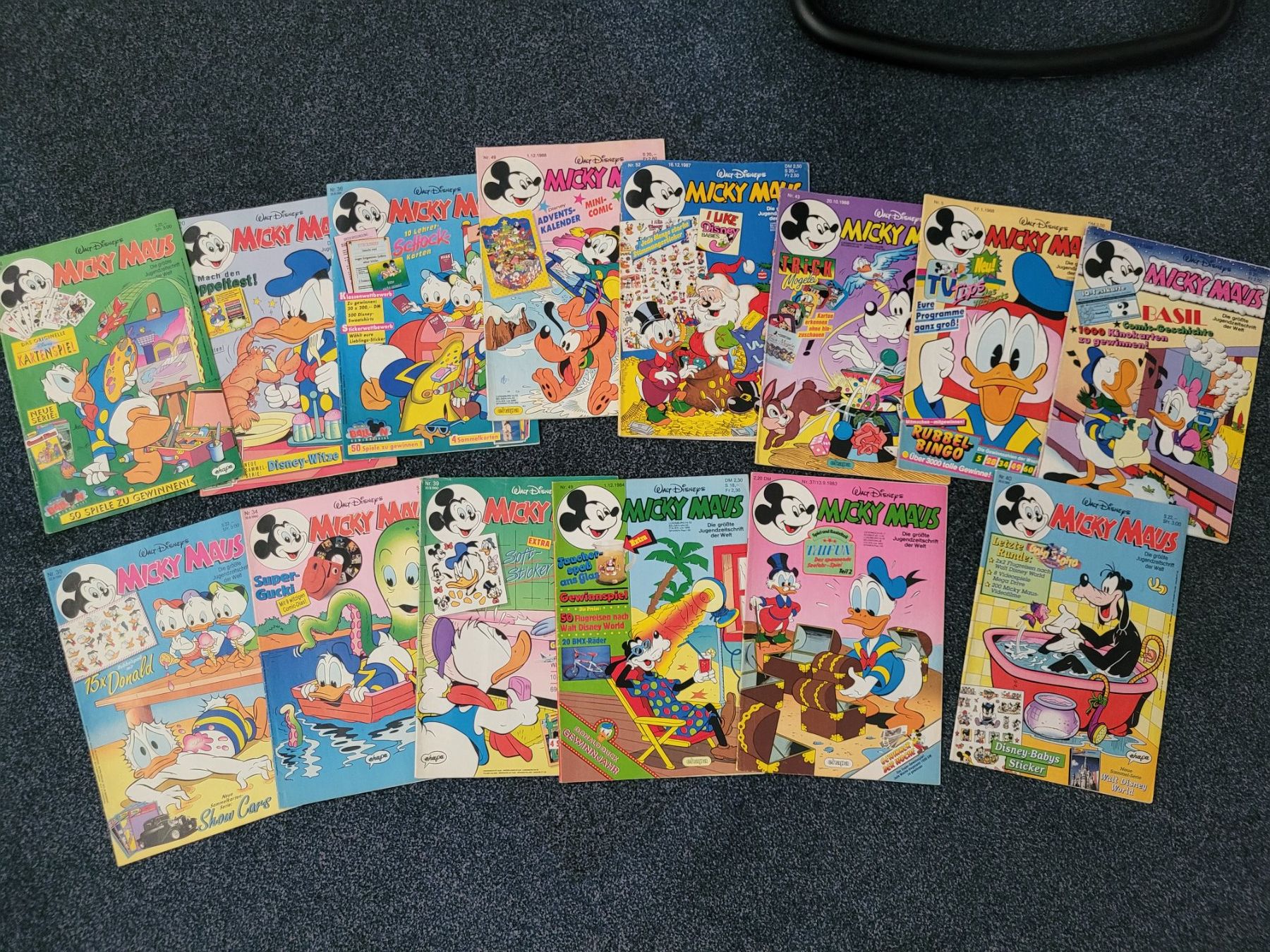 Fumetti: Konvolut Micky Maus Hefte -14 Stück – Usato da Nürensdorf venduto da spartacus64