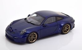 Porsche 911 / 992 GT3 seit 2021 dunkelblau met.      1:18