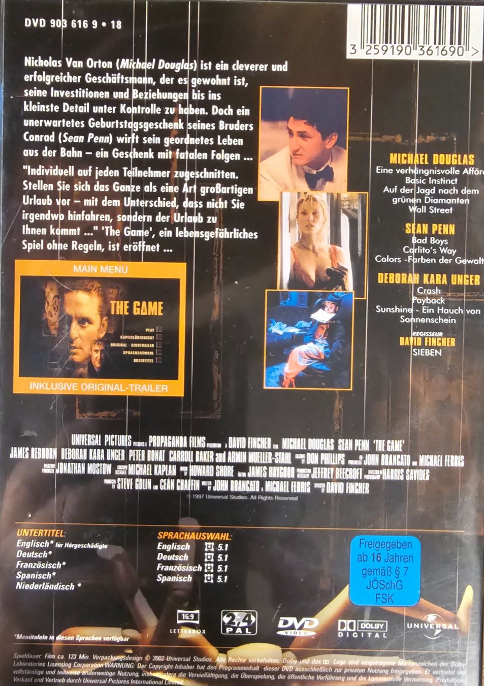 Tous les DVDs: The Game – D'occasion à Wahlen b. Laufen par Cg10 1