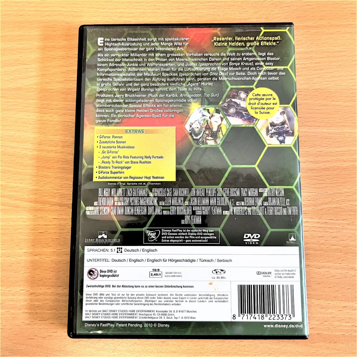 Tutti i DVDs: DVD - G-Force - Agenten mit Biss – Usato da Amlikon-Bissegg venduto da riestig 2