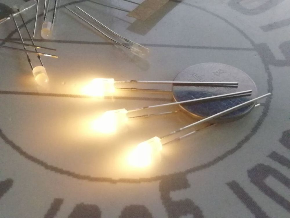 25 Stück 3mm Diffuse Warmweiße LEDs – 2.700-2.9 Produktbild-Vorschau 4