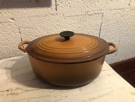 Ancienne cocotte Le Creuset 30 cm