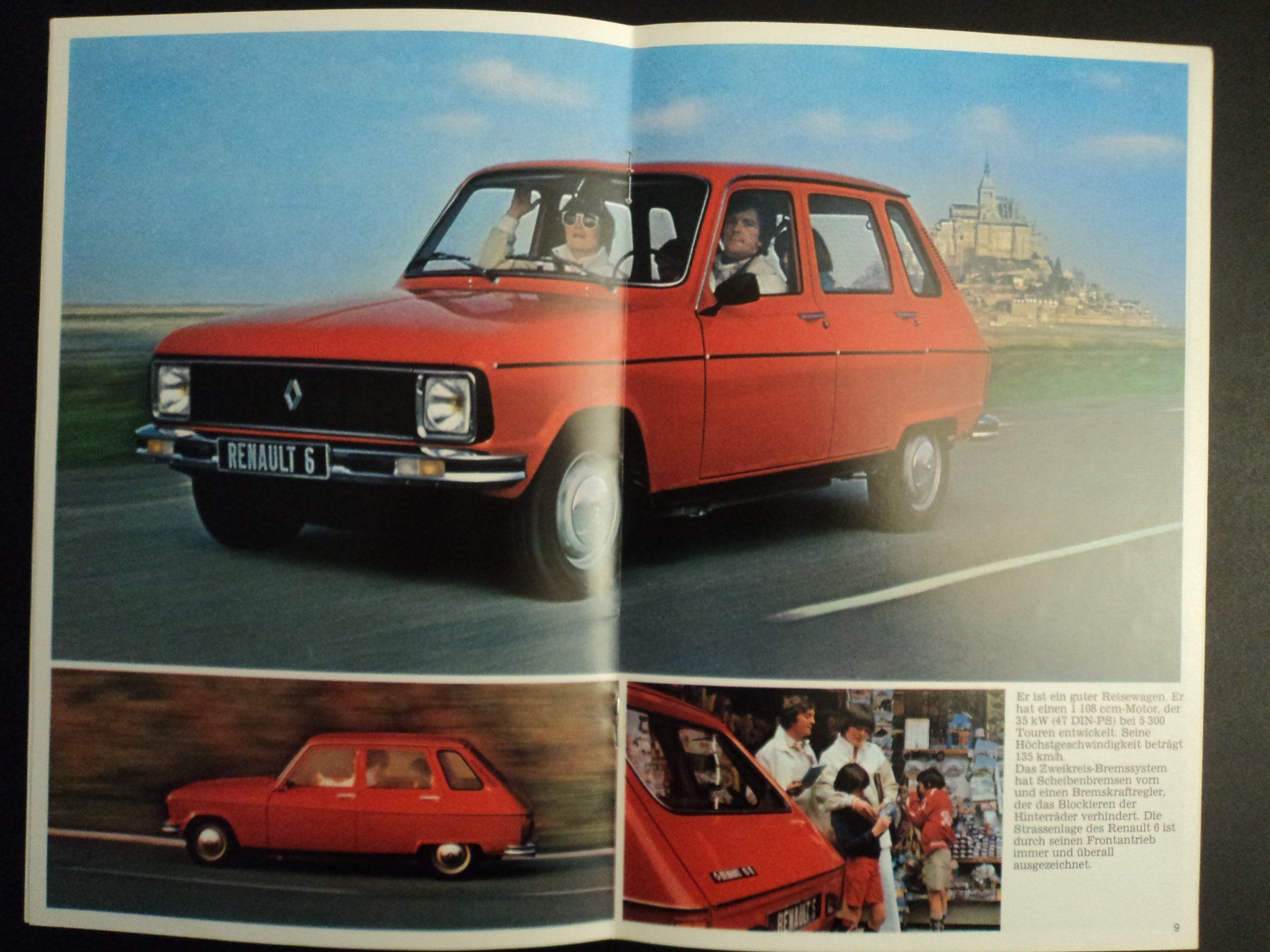 Renault Documenti: Prospekt Renault 6 1973 – Usato da Schwarzenburg venduto da modelCARama 3