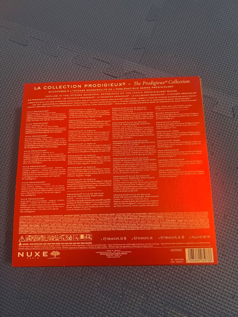 Nuxe Autres soins du corps: NUXE Prodigieux Collection Set neuwertig Geschenkbox – Neuf (Voir description) à Gossau SG par schlitzerdemon 1