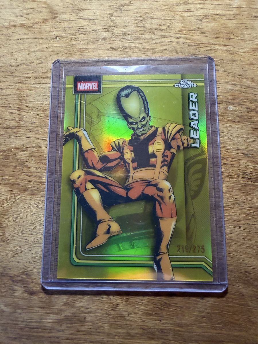 Topps Carte collezionabili: Leader 2026 Topps Chrome Marvel Yellow Refractor 159/275  – Nuovo (secondo la descrizione) da Goldach venduto da pipinio