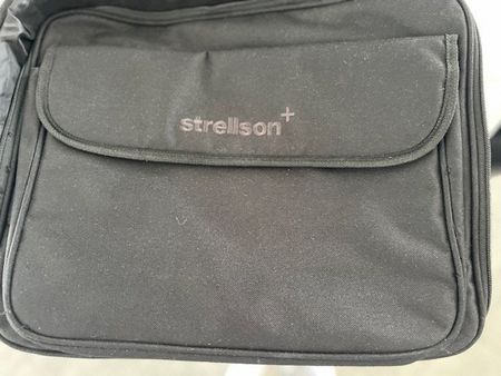 STRELLSON Laptoptasche / Umhängetasche schwarz
