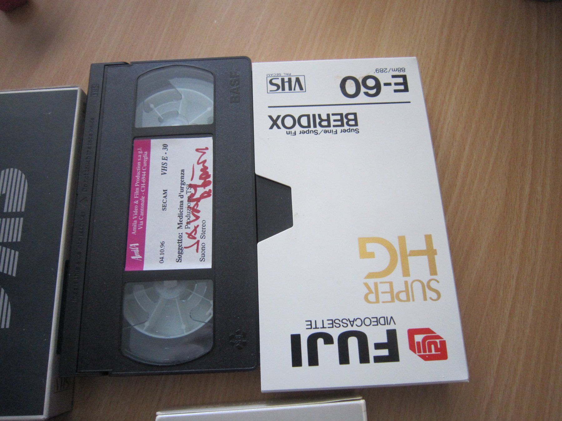 Tutti i VHS: Registrierte Kassette – Usato da Giubiasco venduto da sal_9j6w 2