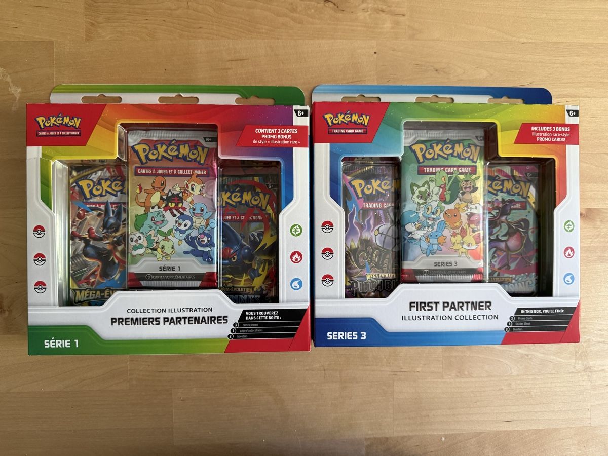 Pokémon Carte collezionabili: Pokemon set First Partner serie 1 e 3 FR/ENG – Nuovo (secondo la descrizione) da Lausanne venduto da mic_xqf6