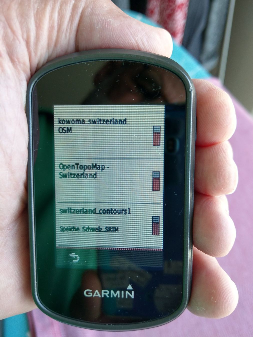 Navigationsgeräte: GARMIN eTrex Touch 35 & OSM – Gebraucht aus Amriswil von Yello2 2
