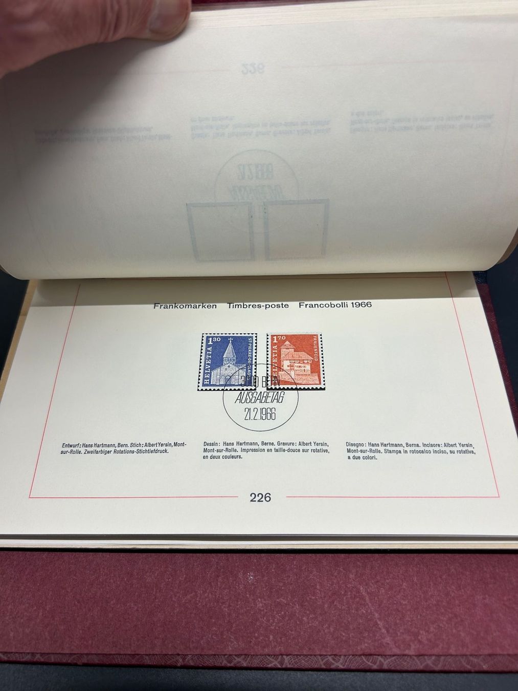Alle Briefmarken: Album mit PTT Sammelblättern – Gebraucht aus Seuzach von Parasolmountain 2
