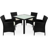 Polyrattan Sitzgruppe 5 teilig