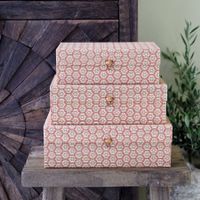 3er Set Schachtel «Amilly» aus Bambus