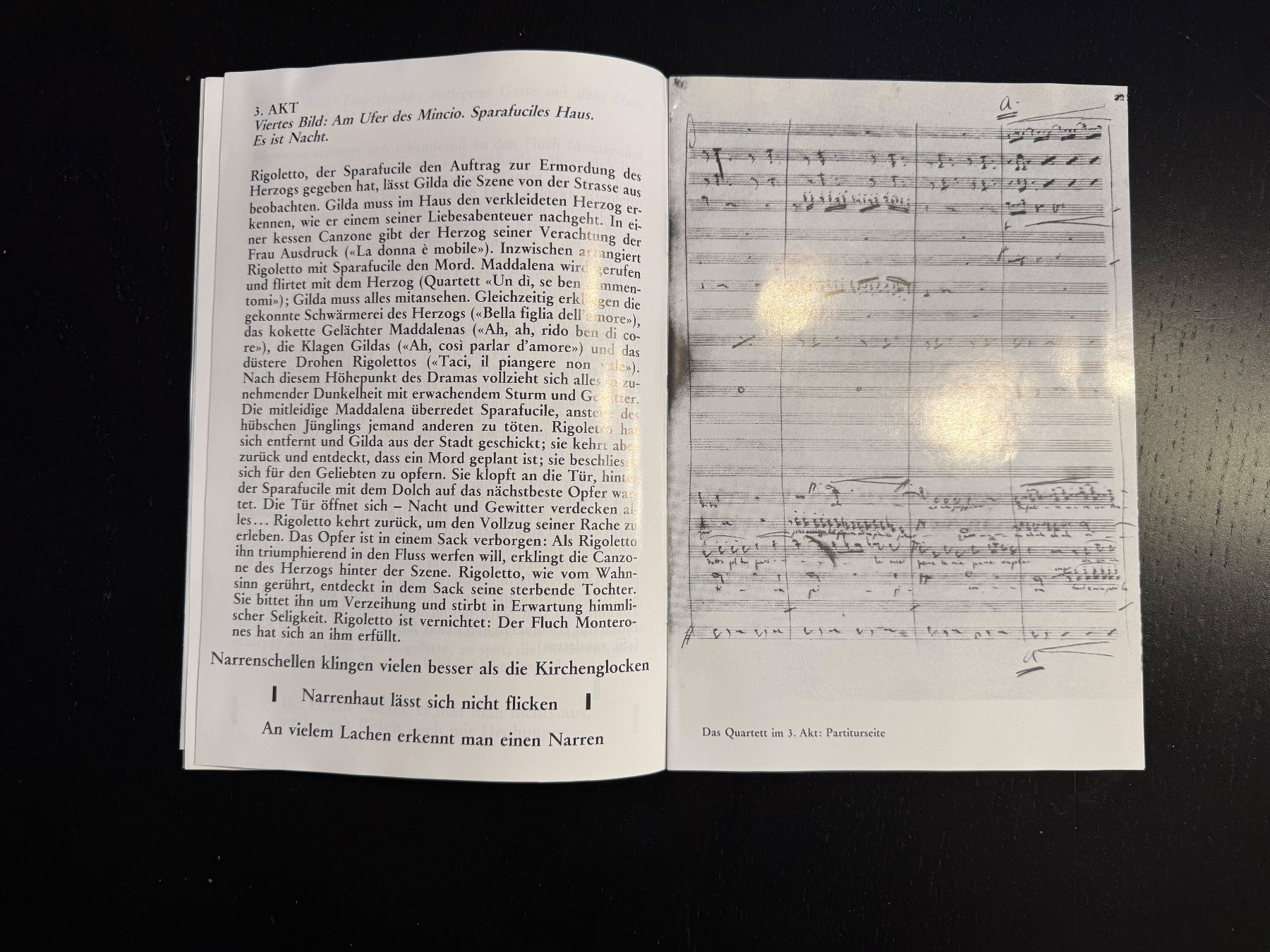 Documenti: Rigoletto Opernhaus Zürich Programmheft 1992 – Usato da Erstfeld venduto da Uhu1980 4