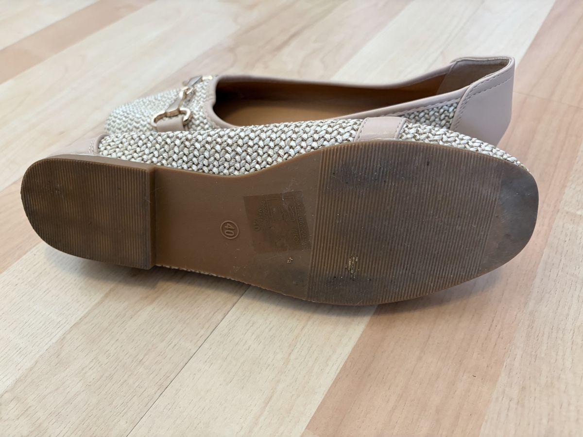 Scarpe da donna: Elegante Loafer in Flechtoptik Gr. 40 – Usato da Schaffhausen venduto da Januanar 1