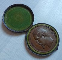 Bronze Medaille ++ Frankreich, Napoleon III (1852-1870)