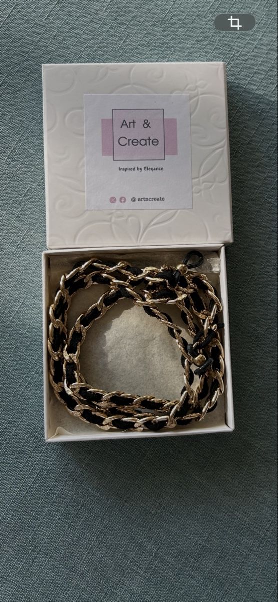 Catenine: Brillenkette  Gold/Wildlederkordel  – Nuovo e nell'imballaggio originale da Zürich venduto da wil_g8st 3