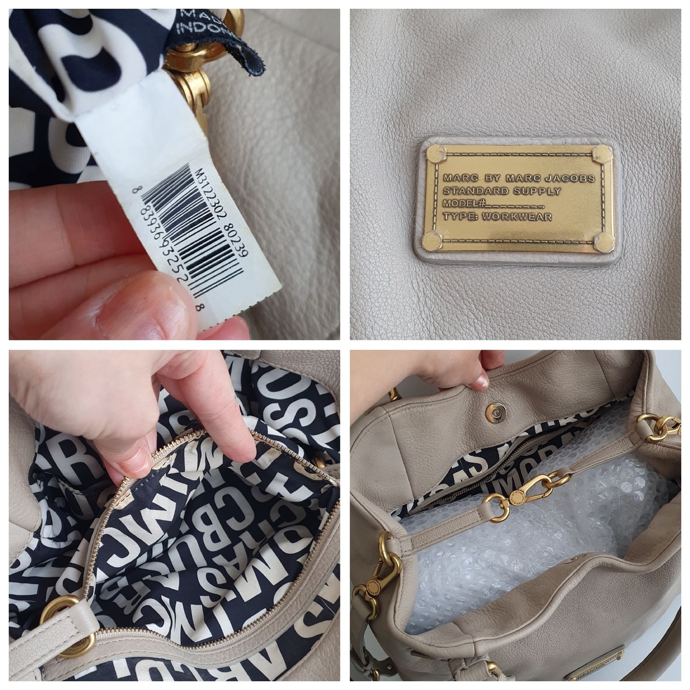 Marc Jacobs Borse da donna: Marc Jacobs Henkel/Umhängetasche Medium Beige – Usato da Niederteufen venduto da Mira_72 9