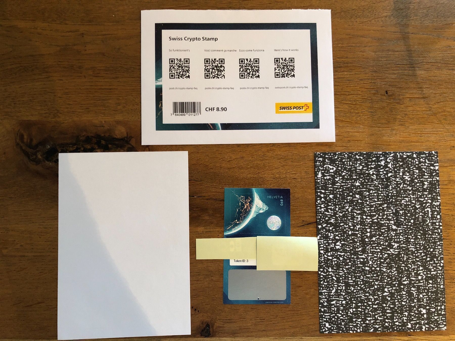 Tutti i francobolli: Swiss Crypto Stamp ID 3 – Nuovo (secondo la descrizione) da Walkringen venduto da buetzu08