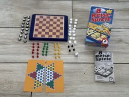 Schmidt 8 Reisespiele Spielesammlung gebrauchter Zustand