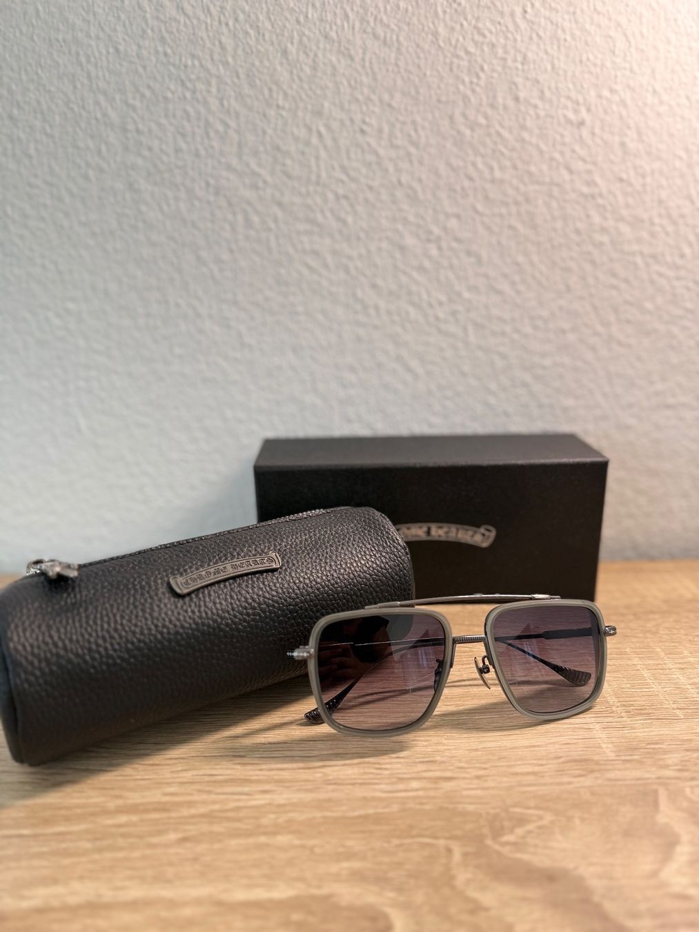 Chrome Hearts Occhiali & Lenti: Chrome Hearts Sonnenbrille – Nuovo e nell'imballaggio originale da Kappel SO venduto da saranda_22.