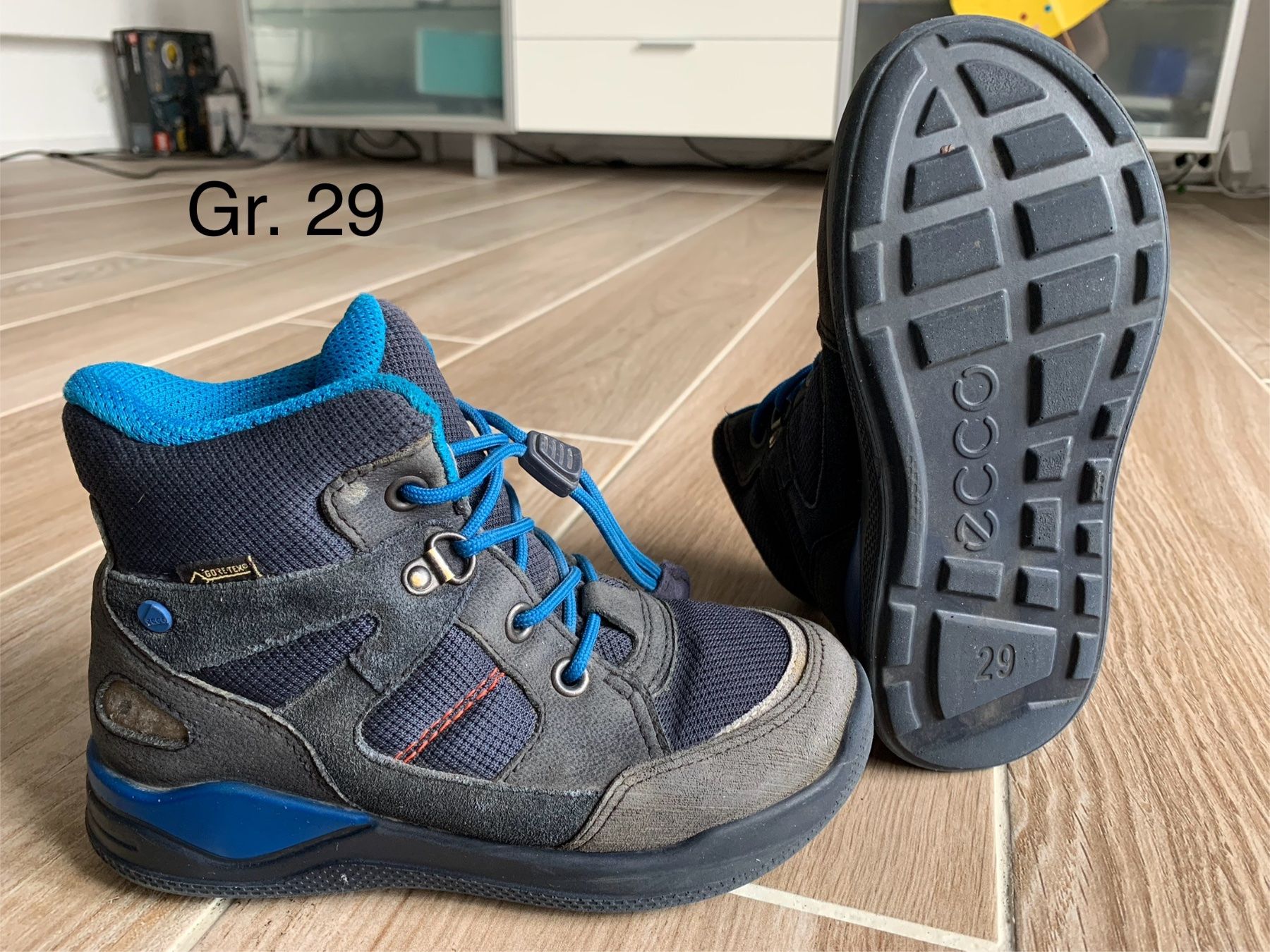 Ecco Scarpe per ragazzi: Ecco Goretex Winterschuhe Gr. 29 blau – Usato da Rudolfstetten venduto da Joyw